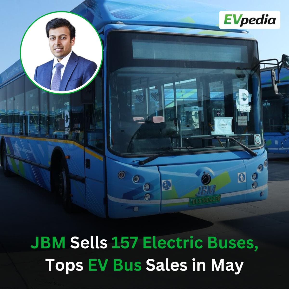 JBM Auto surges after registering 157 electric buses in May26